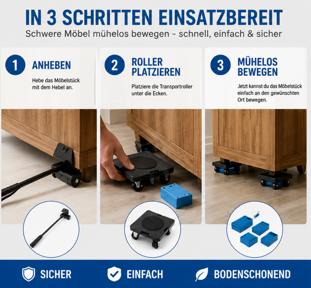 Möbel Transport Set