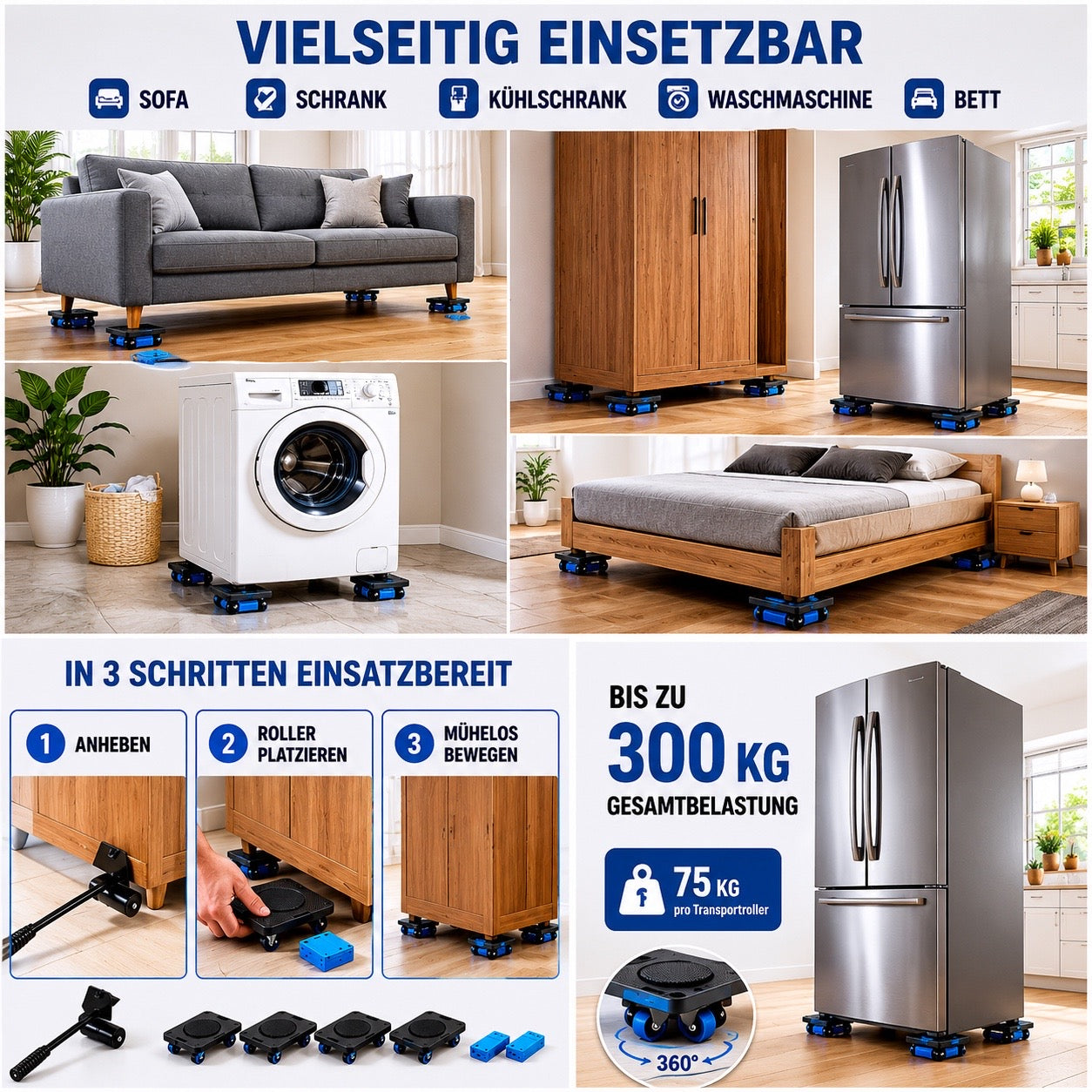 Möbel Transport Set